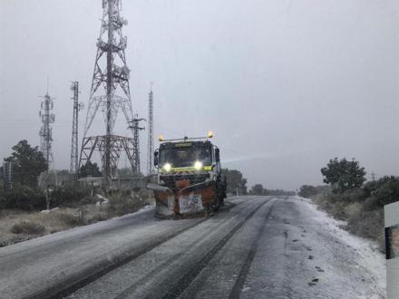 Diputación de Ávila activa el operativo de vialidad invernal para labores de limpieza y prevención de nevadas