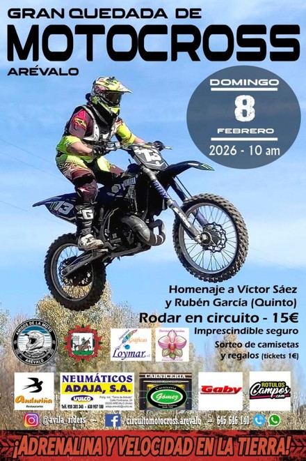 Motocross: Gran Encuentro en Arévalo