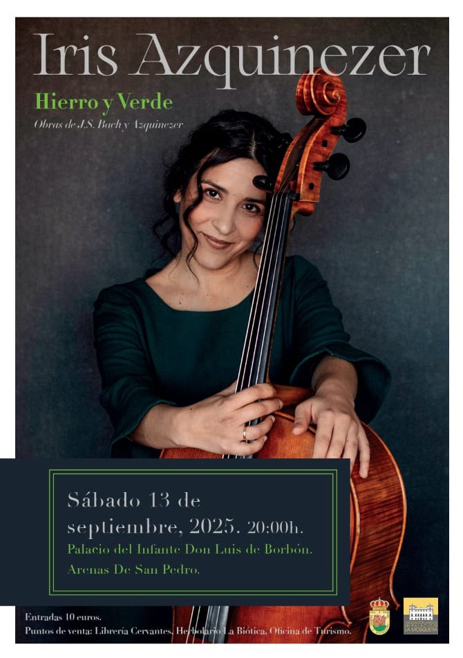 Iris Azquinezer se presentará en concierto el sábado en Arenas de San Pedro