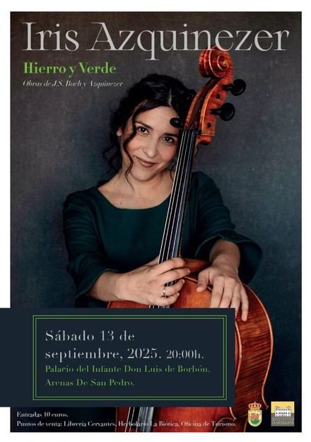 Iris Azquinezer se presentará en concierto el sábado en Arenas de San Pedro