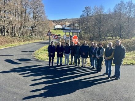 Mejoras en la carretera AV-P-542 que une Gil-García y la N-110