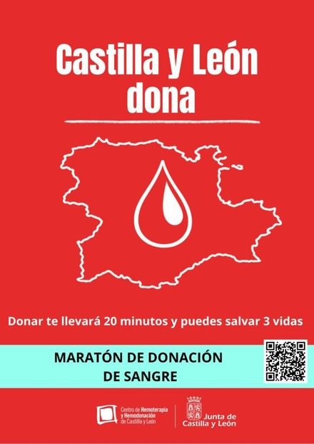 Junta de Castilla y León lanza campaña de donación de sangre antes de Semana Santa