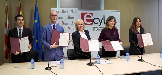 Junta y universidades de Castilla y León impulsan la empleabilidad de jóvenes titulados
