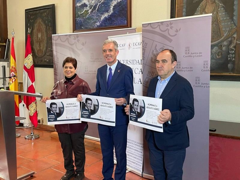 Homenaje a Adolfo Suárez en Cebreros con la participación de Suárez Illana