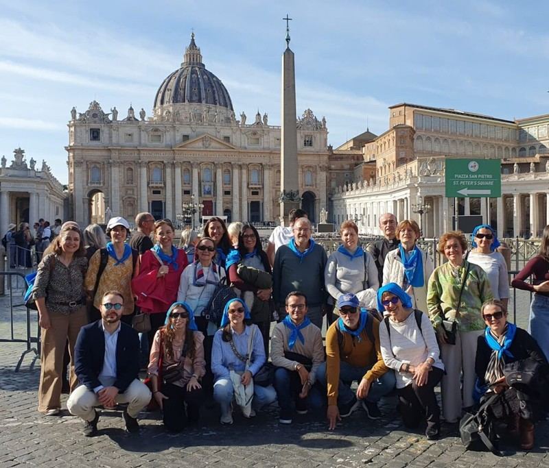 UCAV asiste al Jubileo del Mundo Educativo en Roma