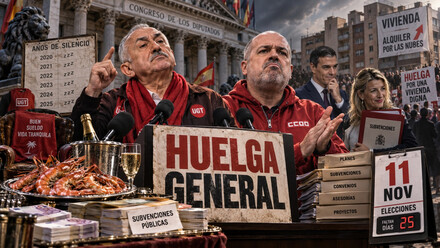 Los «comegambas» van a la huelga general