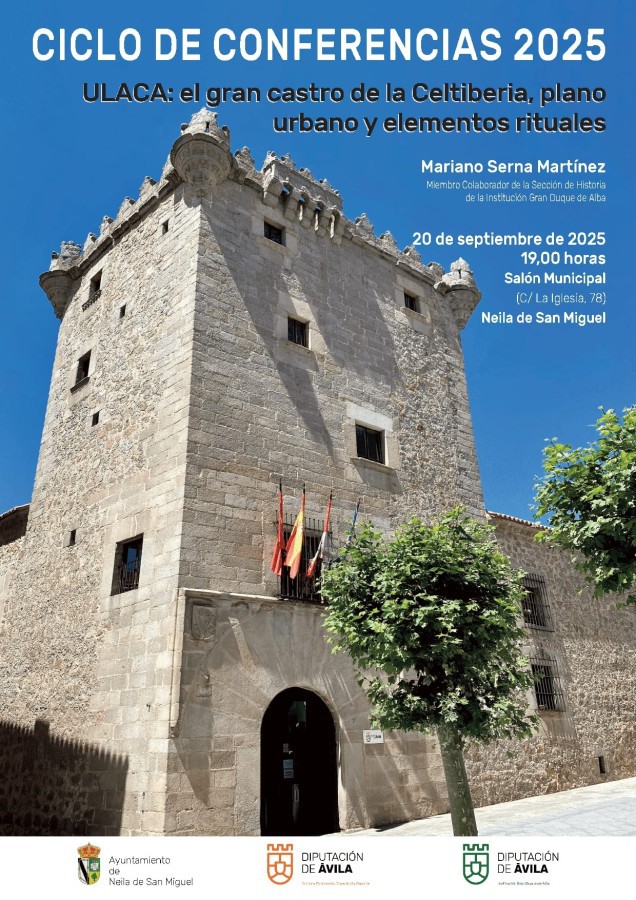 Conferencia sobre el Castro de Ulaca a cargo de Mariano Serna en Neila de San Miguel