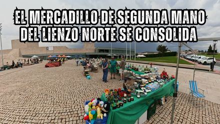 El mercadillo de segunda mano del Lienzo Norte se consolida