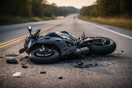 Motociclista herido en accidente con coche en Ávila