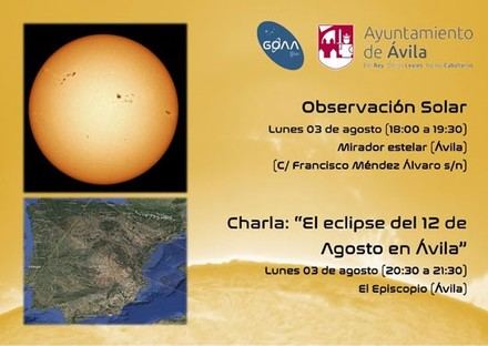 Ávila se prepara para el eclipse solar del 12 de agosto con actividades previas