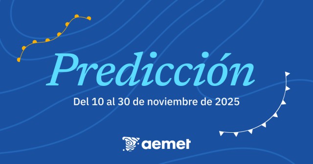 Pronóstico meteorológico para noviembre de 2025