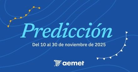 Pronóstico meteorológico para noviembre de 2025