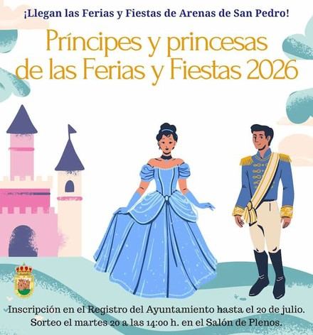 Inscripciones abiertas para príncipes y princesas infantiles de las Ferias 2026