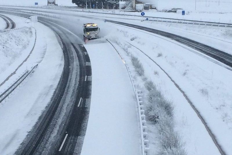 Tráfico advierte sobre el estado de las carreteras ante la llegada de nevadas