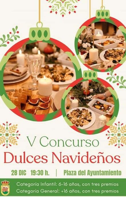 Concurso de Dulces Navideños en Arenas de San Pedro el 28 de diciembre
