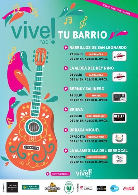 Conciertos de verano en los barrios de Ávila