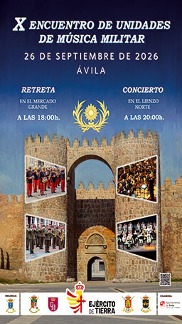 Ávila celebra la décima edición del Encuentro de Música Militar