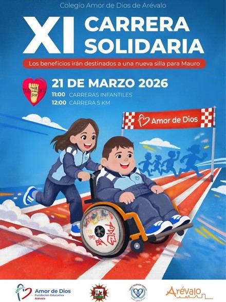 Carrera Solidaria en Arévalo para ayudar a Mauro