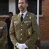 El Príncipe asiste al último adiós del sargento español