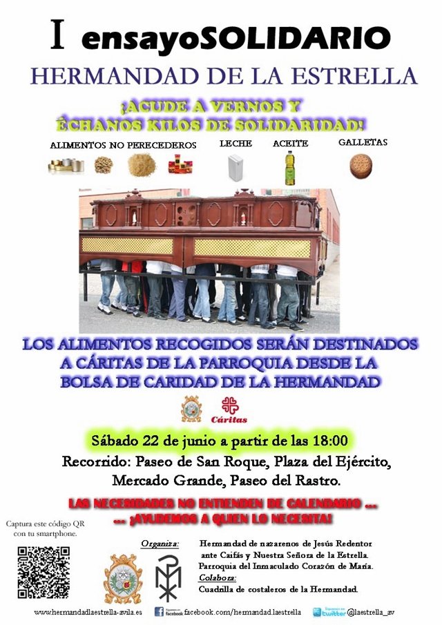 Ensayo Solidario  de la Hermandad de la Estrella